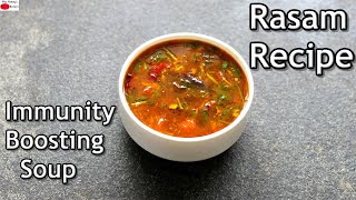 Rasam - South Indian Rasam Recipe - How To Make Basic Rasam - Immunity Boosting Soup |Skinny Recipes