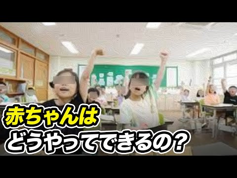 赤ちゃんができる仕組みを1分以内で説明するとこうなります