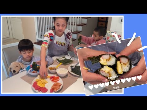 ซูชิ เมนูง่ายๆ ทำเองได้ สนุก กินจนลืมอิ่ม! | Cookingkids | familytchannel