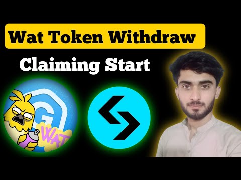 Wat Token Withdrawal Start | How to Claim Wat Token | Telegram Wat Token Claiming Start