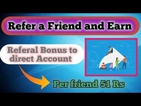 Best Refer And Earn App || Directly Withdraw Referal Bonus into Bank Account ||