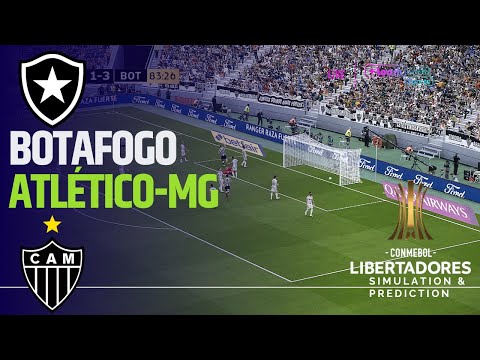 ATLETICO MINEIRO VS BOTAFOGO COPA LIBERTADORES 2024 eFootball simulación