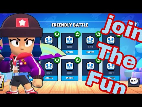 🔴Brawl Stars live stream pushing 1v1 plus friendly games playing with subscribers