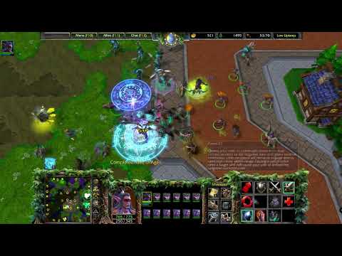 Warcraft III Reforged - Win with Night Elf!