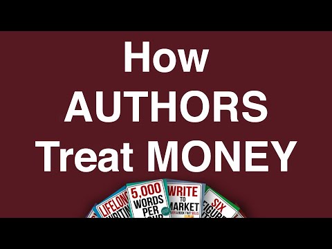 How Authors Treat Money