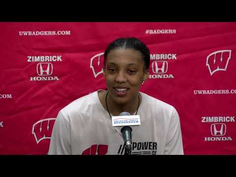 Caroline Harvey & Chayla Edwards Media Conference || Wisconsin Women's Hockey || March 19, 2024