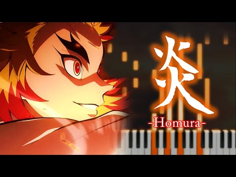 鬼滅の刃 - 『炎』(Demon Slayer: Kimetsu no Yaiba Movie Theme Song - 『Homura』)[Piano Arrangement]