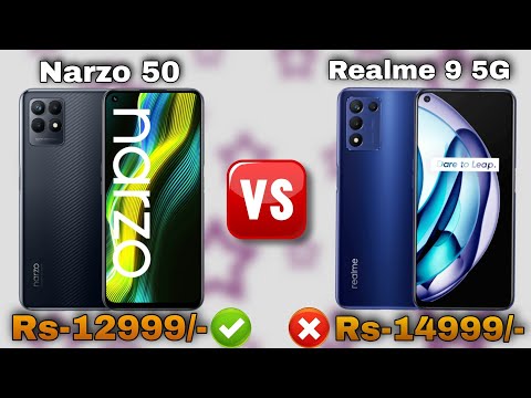 Narzo 50 Vs Realme 9 5G | Vivek Telecom #mobile