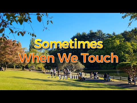 SOMETIMES WHEN WE TOUCH - (Karaoke Version) - in the style of Dan Hill