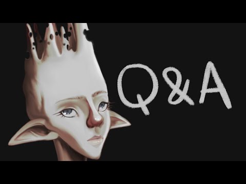 Answering questions with some weird art | blacknoisyblue