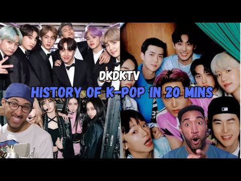 RAPPERS React To The HISTORY of K-Pop In 20 Minutes (DKDKTV)