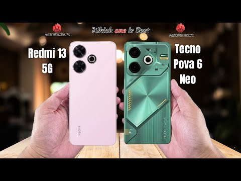 Redmi 13 5G vs Tecno Pova 6 Neo  Full comparison ⚡Which one is Best