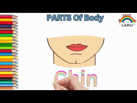 "Learning Body Parts with Drawing #6| Fun Art Lessons for Kids"