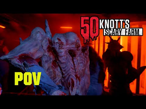 Knott's Scary Farm | Dark Entities Maze 50th Anniversary 2023