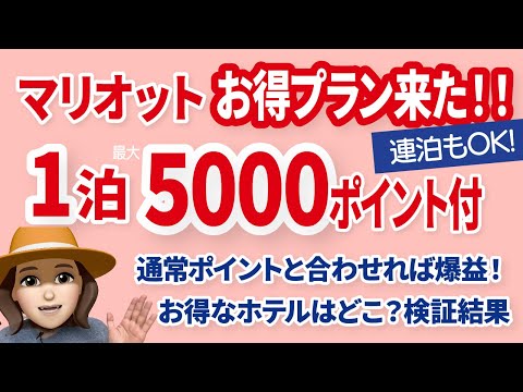 マリオットポイントがザクザク貯まる！ポイントシュミレーションでお得さを検証