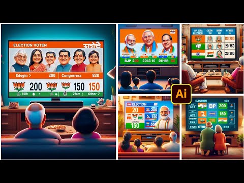 Election vote counting 2024 new trending photo editing |ai photo editing | Bing images creator | Ai