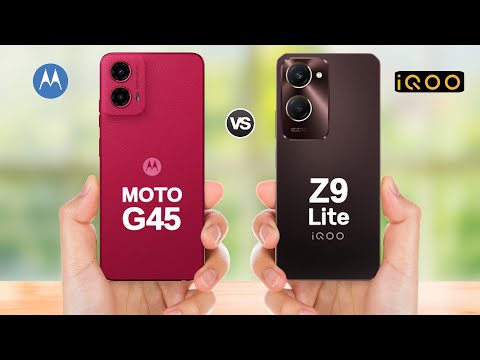 Moto G45 5g vs IQOO Z9 Lite 5g || Full Comparison