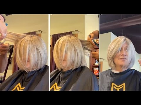 Fix a Short Bob Hair | Beautiful Short Layered Bob Haircut for Women