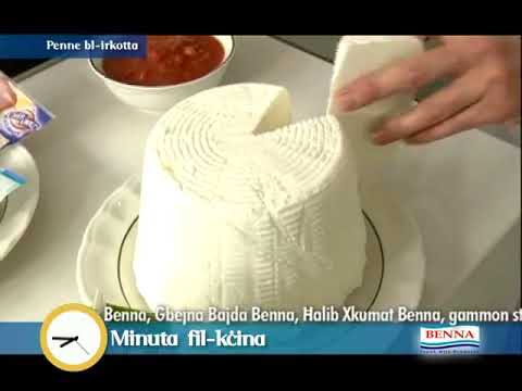 Benna Recipe - Penne with Irkotta