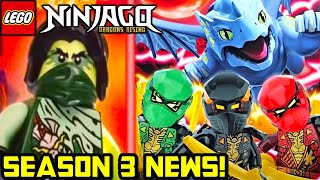 A LOT of Season 3 News! 🐲 New Comic, Reveals & More! Ninjago Dragons Rising Season 3 News!