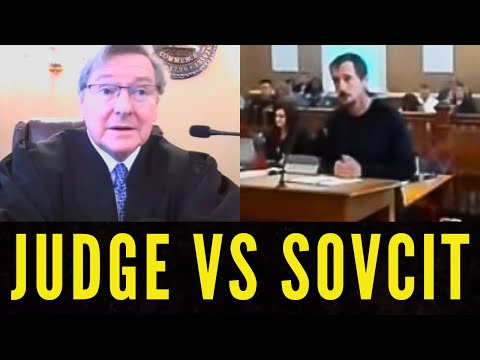 JUDGE LITERALLY OBLITERATES SOVEREIGN CITIZEN’S ABSURD DEMANDS!