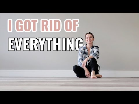 Why I Became a Minimalist 👋 95% was GONE 📦 Before & After | How I Became a Minimalist My Story