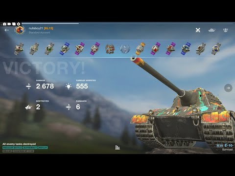 E 10 2.6K dmg [World of Tanks blitz]