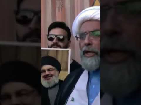 Pakistanis protest over killing of Hezbollla chief. #politics #shorts