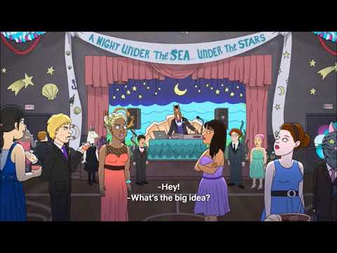 Bojack Horseman at the Prom