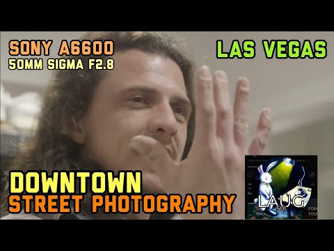 4K | STREET PHOTOGRAPHY 2024 | DOWNTOWN LAS VEGAS FREMONT |50mm F2.8 SIGMA SLOG2