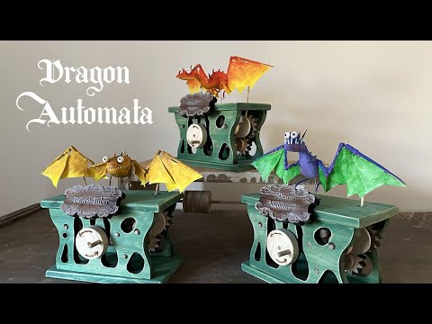 Dragon automata, how to make your pet dragon. With Crealty Falcon2 pro 40w