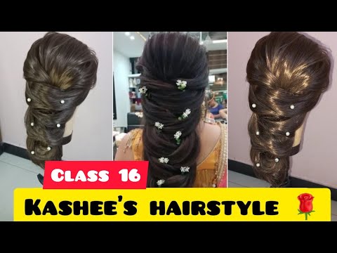 hair style girl | hairstyle for wedding | kashees hairstyle step by step | kashees hairstyle |