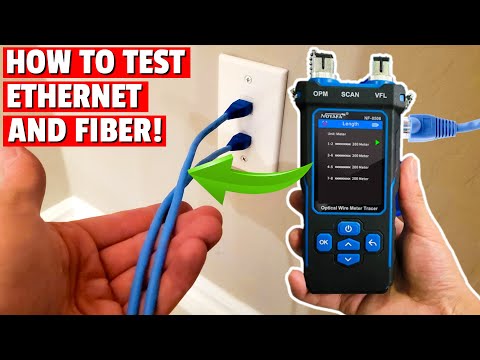 TESTING ETHERNET CABLES IN 2024 - HOW TO | NOFAYA NF-8508 WIRE TESTER