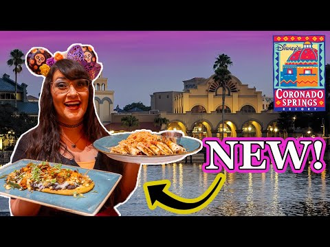 Disney's Coronado Springs NEW MENU 🐆 Disney World Maya Grill food review 2024