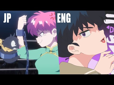 Ranma 1/2 (2024) JAPANESE VS ENGLISH DUB | Episode #7