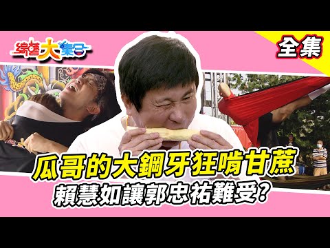 【綜藝大集合】瓜哥的大鋼牙狂啃甘蔗！郭忠祐難受的表情？張棋富玩到用臉接招？功夫甘蔗伯竟會詠春🤛 彰化芬園 2024.12.01