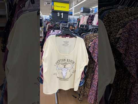 😱$1 WALMART PLUS SIZE CLOTHES‼️ WALMART CLEARANCE‼️ #shorts