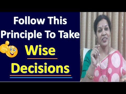 Follow This Principle To Take Wise Decisions - A Beautiful Moral Story In Hindi