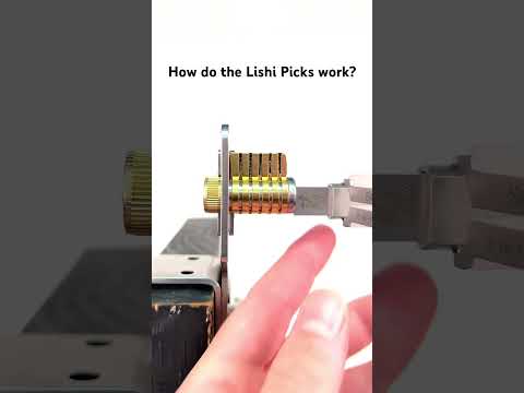 This demo with our Modular Practice Lock shows a view of how the Lishis work when in the lock.