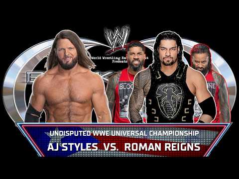 WWE Universal Championship Match | AJ Styles vs. Roman Reigns | WWE Backlash 2024