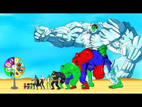 Rescue Team HULK ICE vs SPIDER MAN, SUPERMAN, BATMAN : Returning From The Dead SECRET - FUNNY