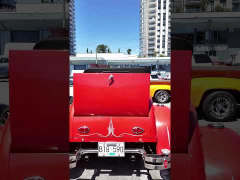 Red Ford Rod! What a Beauty!