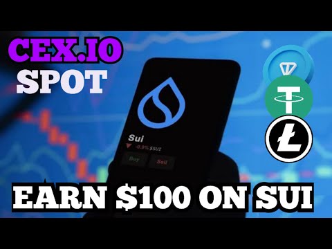 Earn $100 $SUI Trading On CEX.io Spot | How To Buy SUI and APTOS