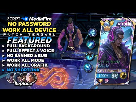 Script Skin Brody Stun Brody No Password Mediafire | Full Effect & Voice - Latest Patch 2024