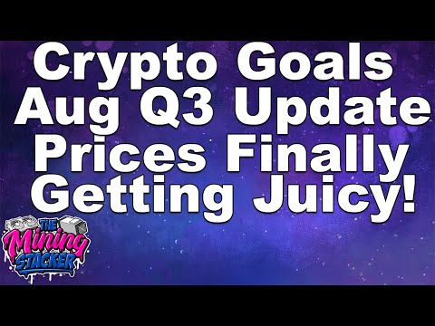 Crypto Mining and Accumulation Goals Q3 Update Finally Buying , Still Profit Taking ,We Going Lower?