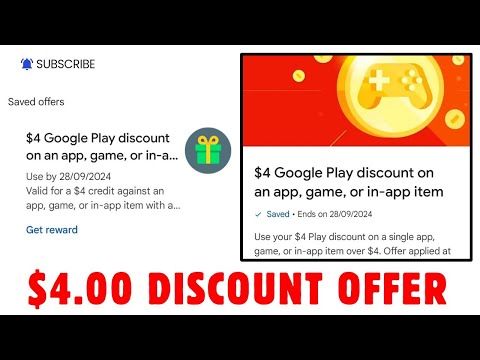 Play Store $4 Discount Offer 2024 | Play Store $4 Discount Offer | $4 Off From Play Store