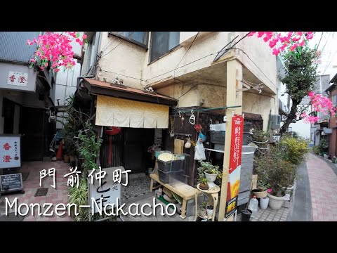 [Tokyo Edition] A walk starting from Monzennakacho Station: 4K Japan