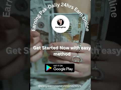 Easy Earn Money Online 24 Hrs earn money easy way without investment ,real easy money earning app,