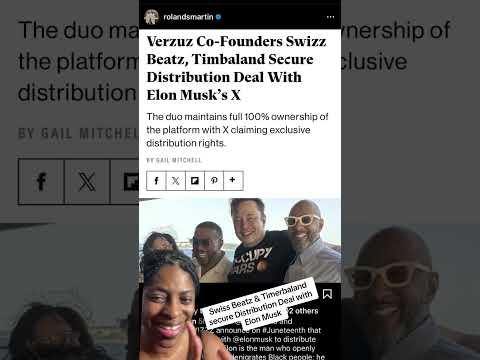 Swiss Beatz & Timerbaland secure Distribution Deal with Elon Musk Getting that 💰💰💰💰