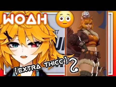 Doki's reaction to Marvel Rivals (Extra THICC) Squirrel Girl ||Dokibird||IndieVTuber/ENVtuber